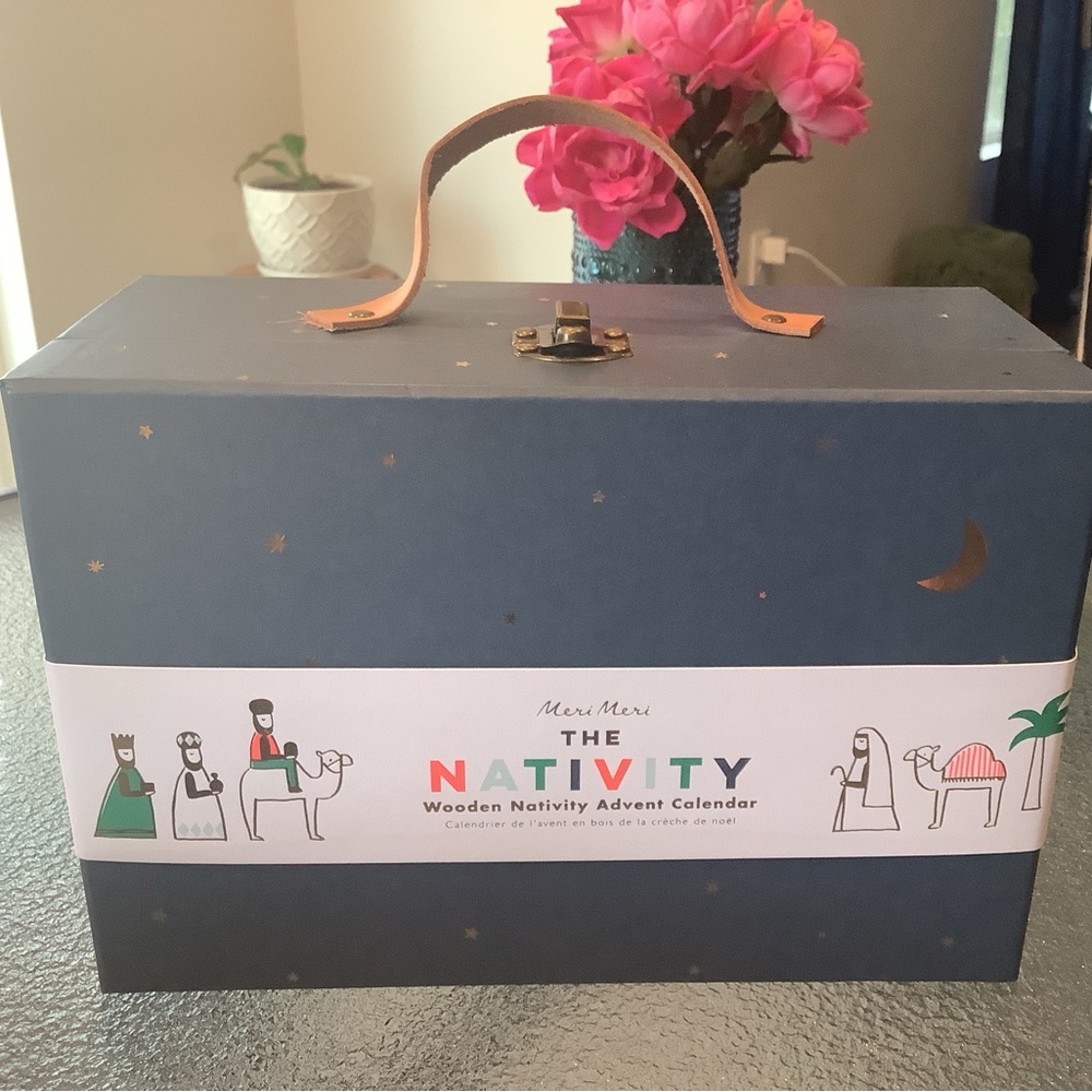 Meri Meri Wooden Nativity Advent Calendar- NIB
